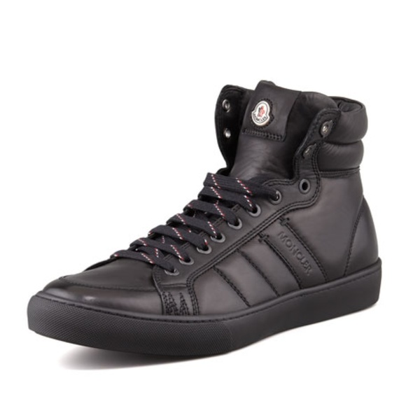Moncler Other - Moncler Leather Sneakers Men’s 41